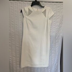 White Tailored Dress